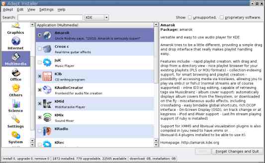 Adept installer