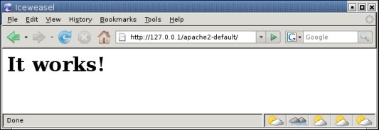Pagina de prueba de Apache
