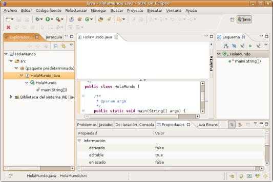 Eclipse - Clase principal
