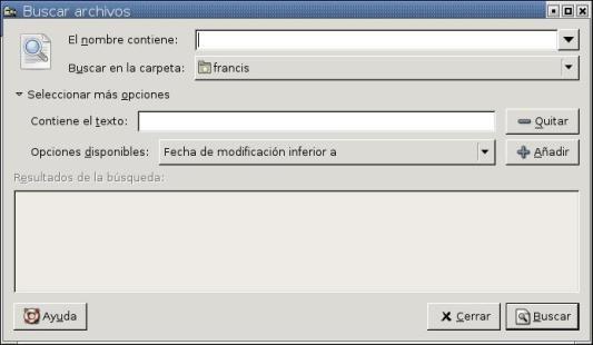 GNOME-search-tool