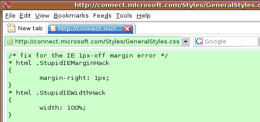 iE hacks