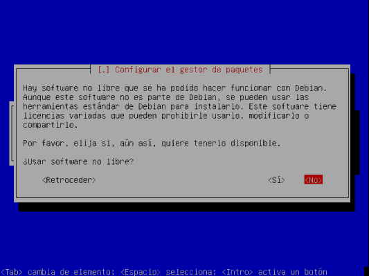 Instalar software non free