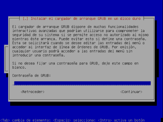 Password GRUB