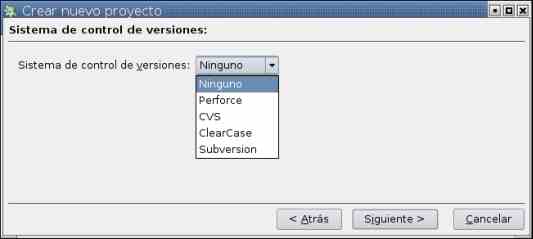KDevelop - Control de versiones
