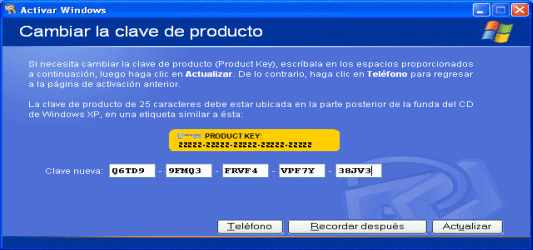 Licencia Windows
