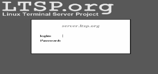 LTSP login