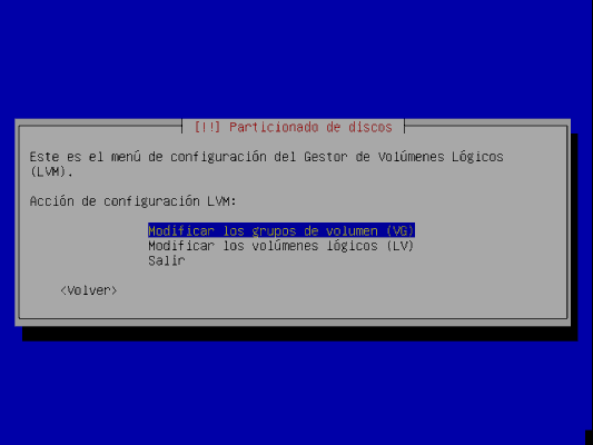 Creamos el disco virtual