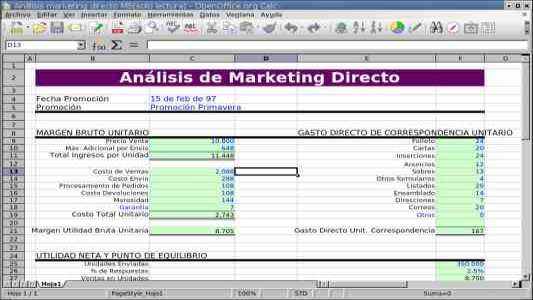 OpenOffice Calc