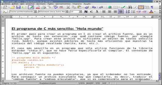 OpenOffice Writer