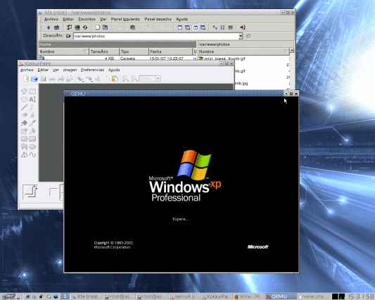 Arranca Windows en Qemu