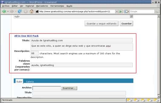 All in One SEO Pack