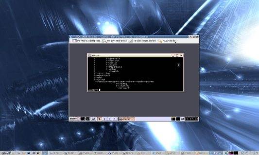 VNC-KRDC ventana
