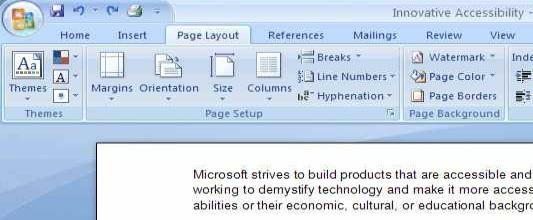 MS-Word 2007