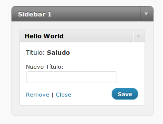 WordPress helloworld screenshot 4