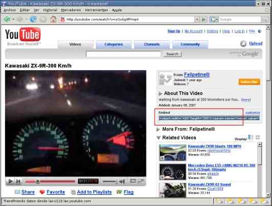 WordPress copiar video