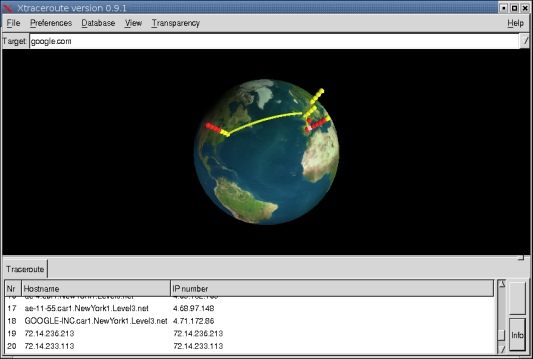 Xtraceroute